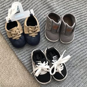 Bundle of 3 Toddler Shoes